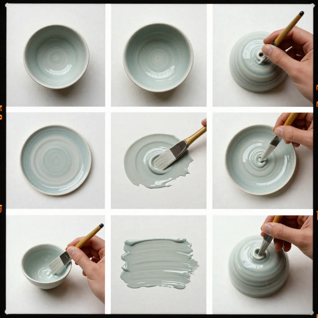 Glazuurresultaten op verschillende kleisoorten